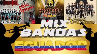 MIX BANDAS DE PUEBLO ECUADOR  BAILABLE 2023 [upl. by Adyl]