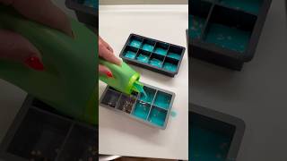 ASMR LAUNDRY POD RESTOCK asmr laundry laundrydetergent icetray home diy satisfying [upl. by Farmer]