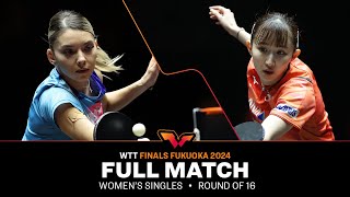 FULL MATCH  Bernadette Szocs vs Hina Hayata  WS R16  WTTFukuoka 2024 [upl. by Adolphus]