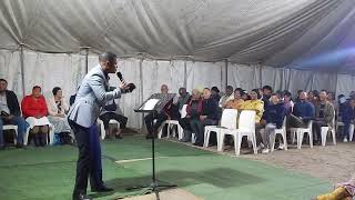 Macassar tent Crusade 11 September 2024 with Host Evangelist Gert Wilskut [upl. by Ahsikad]