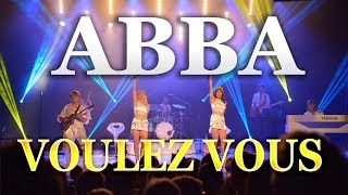 ABBA  Voulez Vous LYRICS Karaoke [upl. by Albion]