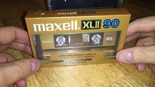 198586 Maxell XLII Unwrapped and Calibrated [upl. by Sharp]