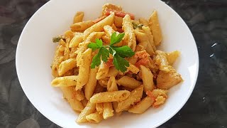 Creamy Curry Pasta Delicious pasta Curry Pasta With Chicken And Vegetables Cup of cooking [upl. by Eirok]