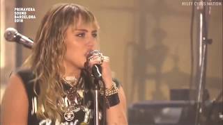 Miley Cyrus  Unholy Live at Primavera Sound Festival HD [upl. by Virendra]