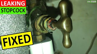 How to fix a Leaking Stopcock  How to stop a Dripping Stopcock [upl. by Wurster]