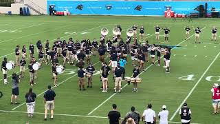 Spartanburg High School Playing for Carolina Panthers Practice [upl. by Aracahs51]