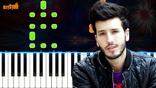 Pareja del Año  Sebastian Yatra Myke Towers  Piano Tutorial  KeySynth [upl. by Kenlee]