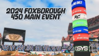 2024 rF Supercross 450 Main  Round 13  Foxborough [upl. by Ezechiel677]