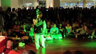 IBE2010 Popping 18 Final GreenTeck vs LemZo [upl. by Ylrebmyk]