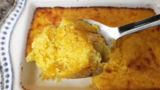 CORN CASSEROLE  Jiffy Corn Casserole Recipe  Simply Mama Cooks [upl. by Nyladnek759]