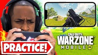 WARZONE MOBILE CHALLENGE IN CODM BATTLE ROYALE FPP GAMEPLAY [upl. by Slosberg]