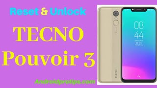 How to Reset amp Unlock TECNO Pouvoir 3 [upl. by Richer288]