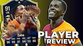 Es una CARTAZA 😍 WILFRIED ZAHA TOTS LIVE PLAYER REVIEW EA FC 24 [upl. by Arytahs]