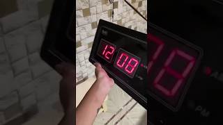 How to change time in Digital wall clock AJANTA [upl. by Vikky]