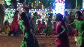 కోలాటం kolatam song 13 dance Maha Lakshmi Tirunallu Pallipadu gandhi colony [upl. by Orvah]