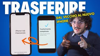 Come TRASFERIRE I DATI da un VECCHIO a NUOVO iPhone compreso WHATSAPP senza NESSUN SOFTWARE [upl. by Mcleroy]