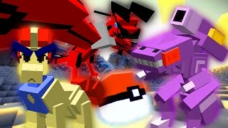 Minecraft PokeCube Battles  LEGENDARY BATTLE CHALLENGE  Minecraft Pokemon Mod [upl. by Nahtiek]