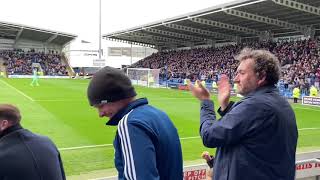 Chesterfield Fans vs Borehamwood  Danny Rowe Goal 23102021 [upl. by Sedrul227]