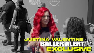 Justina Valentine Talks Being For The Culture Rap Girls Top 3 Usher Songs amp More [upl. by Poole887]