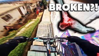 Winning with a BROKEN FOOT  Tomas Slaviks POV from Valparaiso Cerro Abajo 2023 [upl. by Tutankhamen]