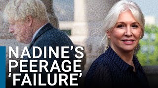 Nadine Dorries is ‘pathetic’ for believing Boris Johnson would give her a peerage [upl. by Nyberg]