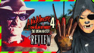 A NIGHTMARE on ELM STREET 4 The Dream Master REVIEW  How Freddy Became a Star [upl. by Mackey]