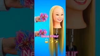 Neue Frisur 🔓🤩 neue frisur frisuren frisurentutorial haare haartutorial shorts [upl. by Ttcos]