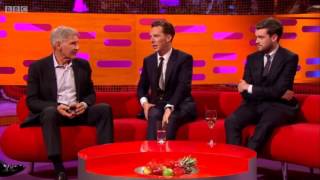 Benedict Cumberbatch Chewbacca Impression On The Graham Norton Show [upl. by Swane]