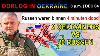 4 dec RUSSEN IN SCHOK 2 Oekraïense Mariniers SCHAKELEN 20 RUSSISCHE SOLDATEN UIT [upl. by Liatris]