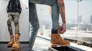 Timberland Boots  Timberland Boots Outfit Men  How To Style Timberland Boots  Mens Fashion [upl. by Allak]