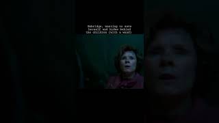 Difference between Snape and Umbridge harrypotter danielradcliffe umbridge snape [upl. by Nosdivad660]