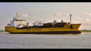 22201 DWT Cayman Islands flagged Chemical Products Tanker STOLT SPRAY [upl. by Suiradel]