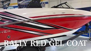 2024 Bayliner VR5 Rally red [upl. by Enirolf99]