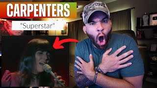 First Time Hearing THE CARPENTERS  SUPERSTAR REACTION [upl. by Haddad290]