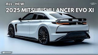 新型2025年型三菱ランサーEVO XIが発表されました  クラシックを現代風にアレンジ！ [upl. by Esir]