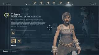 Assassins Creed Odyssey Cultist Zoisme Clue In Wolf Den With Location [upl. by Assiruam]