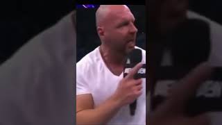 AEW Fan Yells At Jon Moxley to go Back to Roman [upl. by Iorgos]