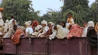 1947 Indian Independence rare color video clip [upl. by Florella]