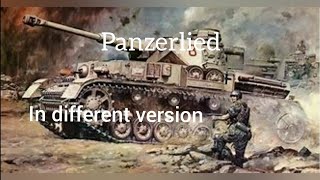 Panzerlied in different version [upl. by Lewej]