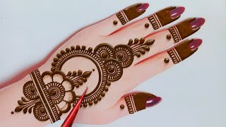 Easy Arabic Mehndi Design Tricks 2024  Back Hand Mehandi Design  Stylish Mehandi Design  Mehndi [upl. by Eerpud]