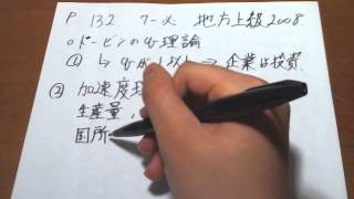 公務員試験 地方上級2008 7必 マクロ経済学スーパー過去問「投資関数に関する学者と論点」 [upl. by Cornelia]