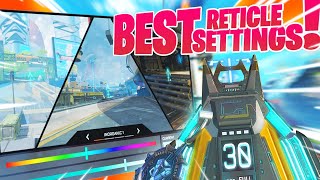 BEST CUSTOM RETICLE SETTINGS IN SEASON 11 Apex Legends [upl. by Maryanne]