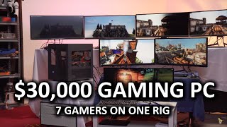 7 Gamers 1 CPU  Ultimate Virtualized Gaming Build Log [upl. by Adiuqal]