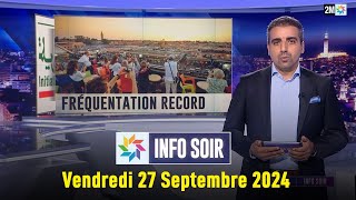 Info soir  Vendredi 27 Septembre 2024 [upl. by Volin]