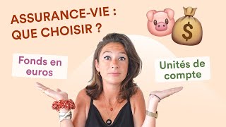 🐷💰ㅣFonds en euros ou unités de compte que choisir pour son assurancevie [upl. by Hsiwhem]