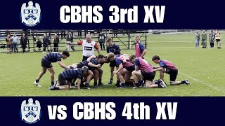 CBHS 3rd XV vs CBHS 4th XV Senior Boys Rugby Grading Game 4th May 2024 [upl. by Nilecoj]