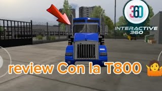 Review Con el Kenworth T800 Universal Truck Simulator 🤷 [upl. by Nadaba]