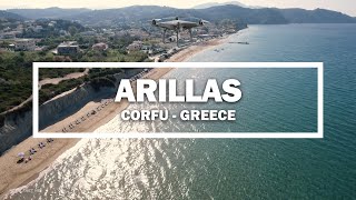 🎬 Arillas  Corfu Greece ✈ Drone [upl. by Keelia656]