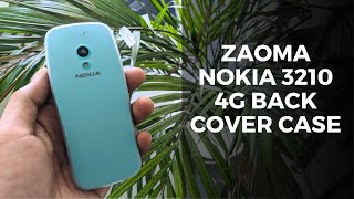 ZAOMA Nokia 3210 4G Back Cover Case Unboxing Transparent  OG Unboxing [upl. by Arthur]