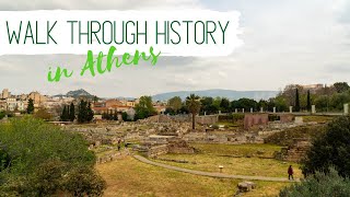 Walking in Ancient Athens  Kerameikos and the Ancient Agora  Greece Travel [upl. by Htebharas285]